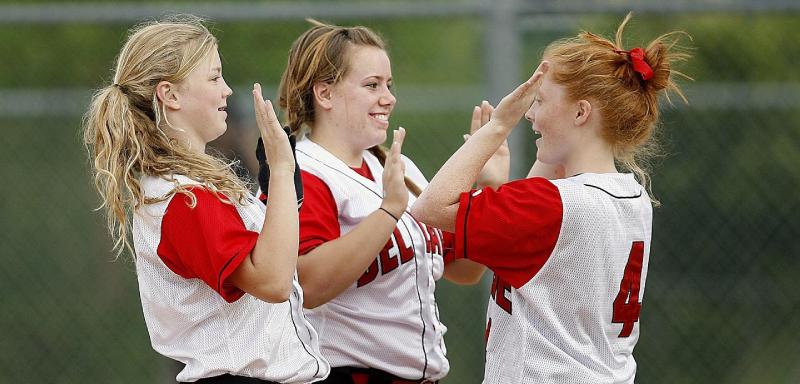 Equipe féminine sport