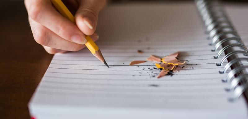 cahier écriture